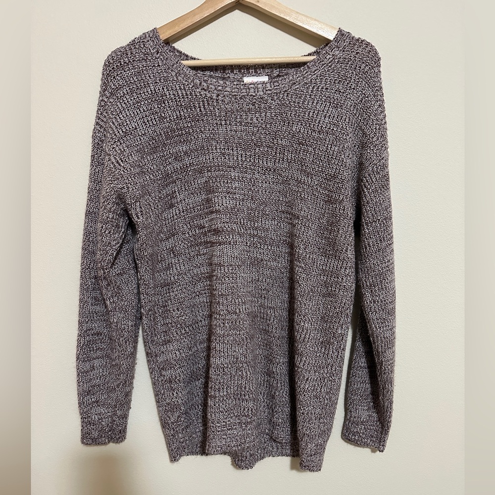 ♻️ LuLaRoe Textured Knit Sweater Maroon